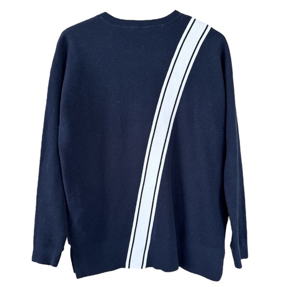Athleta Streetwise Sweater Navy Blue Size Small - Picture 2 of 4